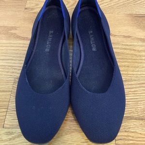 Rothy’s The Square flat in navy